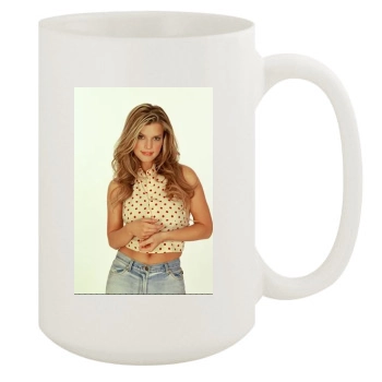 Jessica Simpson 15oz White Mug