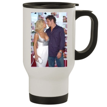 Jessica Simpson Stainless Steel Travel Mug