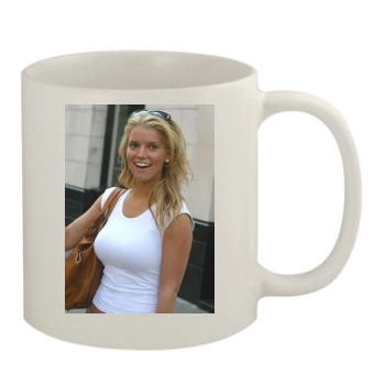 Jessica Simpson 11oz White Mug