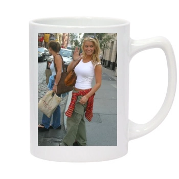 Jessica Simpson 14oz White Statesman Mug