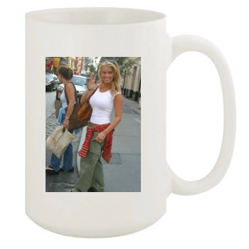 Jessica Simpson 15oz White Mug