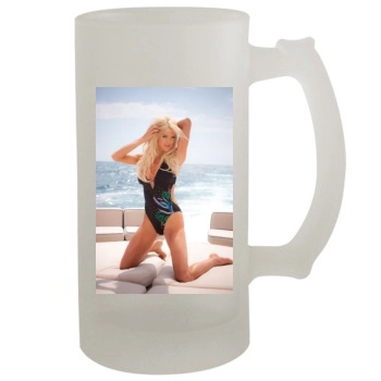 Victoria Silvstedt 16oz Frosted Beer Stein