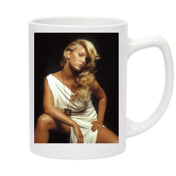 Jessica Simpson 14oz White Statesman Mug