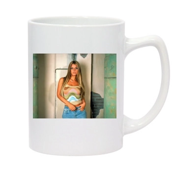 Jessica Simpson 14oz White Statesman Mug