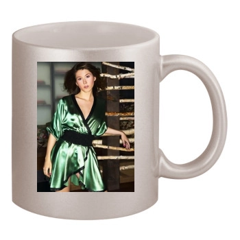 Jewel Staite 11oz Metallic Silver Mug