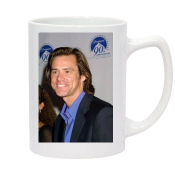 Jim Carrey 14oz White Statesman Mug