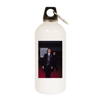 Jim Carrey White Water Bottle With Carabiner