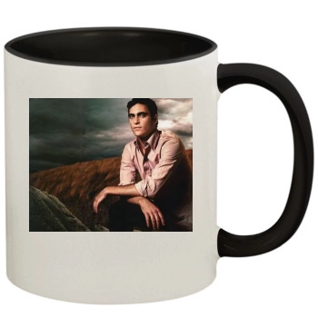 Joaquin Phoenix 11oz Colored Inner & Handle Mug