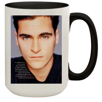 Joaquin Phoenix 15oz Colored Inner & Handle Mug