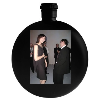 Joaquin Phoenix Round Flask