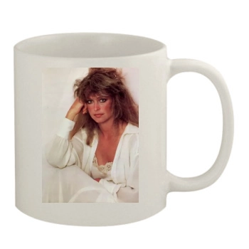 Farrah Fawcett 11oz White Mug