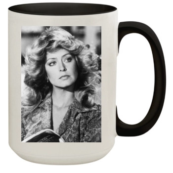 Farrah Fawcett 15oz Colored Inner & Handle Mug