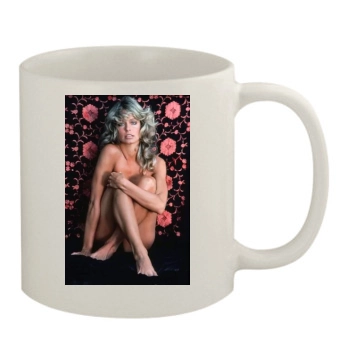 Farrah Fawcett 11oz White Mug