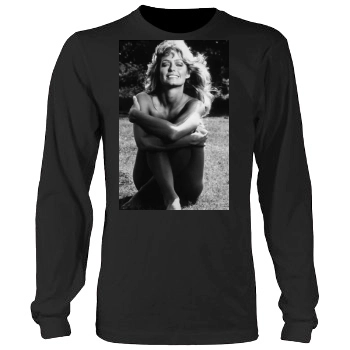 Farrah Fawcett Men's Heavy Long Sleeve TShirt