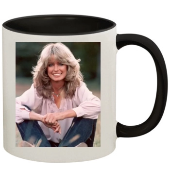 Farrah Fawcett 11oz Colored Inner & Handle Mug