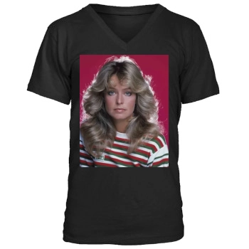 Farrah Fawcett Men's V-Neck T-Shirt