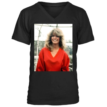 Farrah Fawcett Men's V-Neck T-Shirt