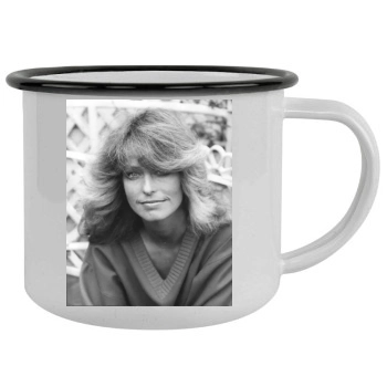 Farrah Fawcett Camping Mug