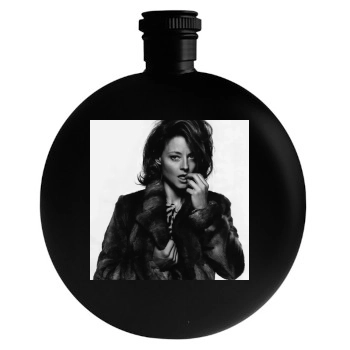 Jodie Foster Round Flask