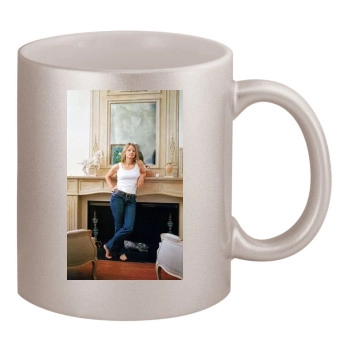 Jodie Foster 11oz Metallic Silver Mug