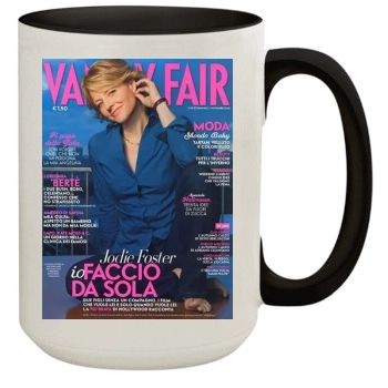 Jodie Foster 15oz Colored Inner & Handle Mug