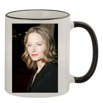 Jodie Foster 11oz Colored Rim & Handle Mug