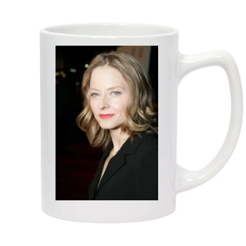 Jodie Foster 14oz White Statesman Mug