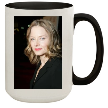 Jodie Foster 15oz Colored Inner & Handle Mug