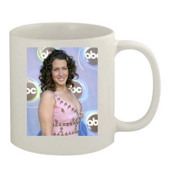 Joely Fisher 11oz White Mug