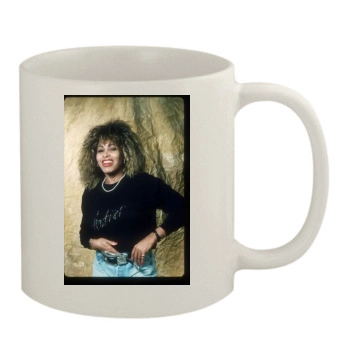 Tina Turner 11oz White Mug