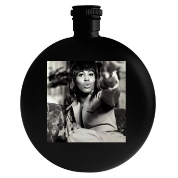 Tina Turner Round Flask