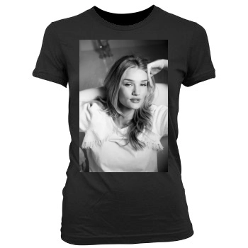 Rosie Huntington-Whiteley Women's Junior Cut Crewneck T-Shirt