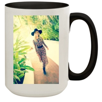 Rosie Huntington-Whiteley 15oz Colored Inner & Handle Mug