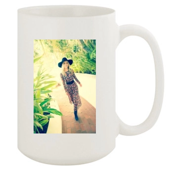 Rosie Huntington-Whiteley 15oz White Mug