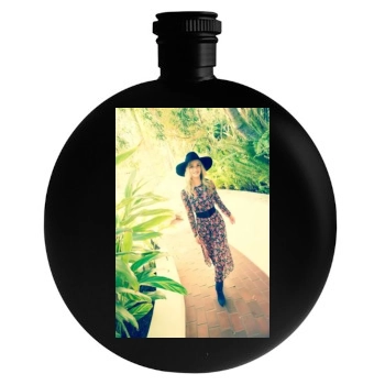 Rosie Huntington-Whiteley Round Flask