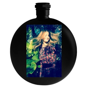 Rosie Huntington-Whiteley Round Flask