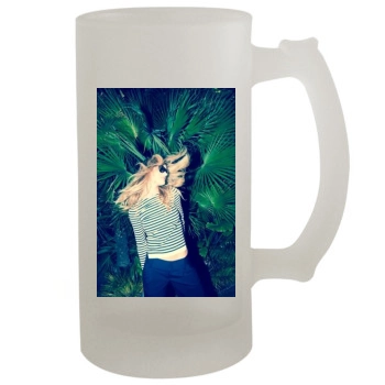 Rosie Huntington-Whiteley 16oz Frosted Beer Stein