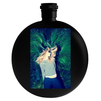 Rosie Huntington-Whiteley Round Flask