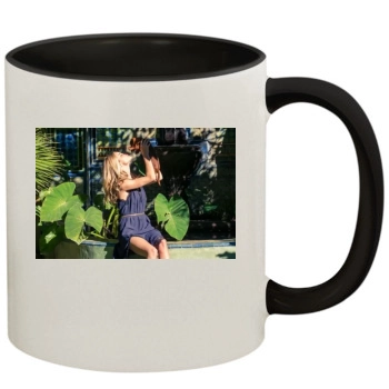 Rosie Huntington-Whiteley 11oz Colored Inner & Handle Mug