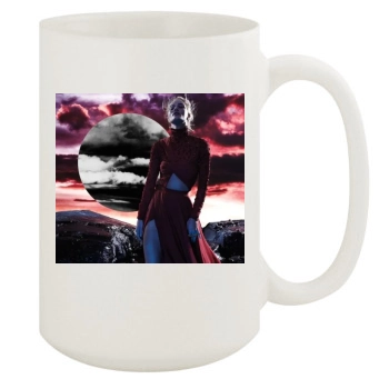 Rosie Huntington-Whiteley 15oz White Mug