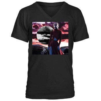 Rosie Huntington-Whiteley Men's V-Neck T-Shirt