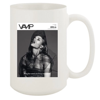 Rosie Huntington-Whiteley 15oz White Mug