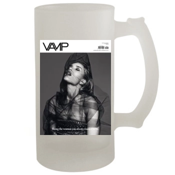 Rosie Huntington-Whiteley 16oz Frosted Beer Stein