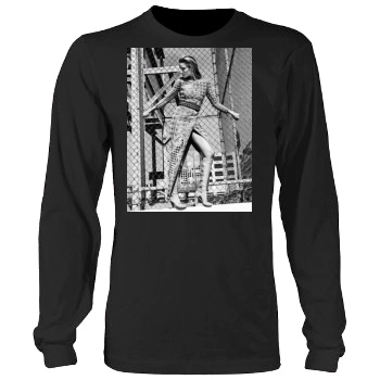 Rosie Huntington-Whiteley Men's Heavy Long Sleeve TShirt