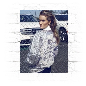 Rosie Huntington-Whiteley Metal Wall Art