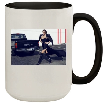 Rosie Huntington-Whiteley 15oz Colored Inner & Handle Mug