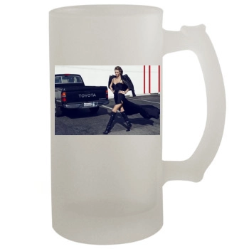 Rosie Huntington-Whiteley 16oz Frosted Beer Stein