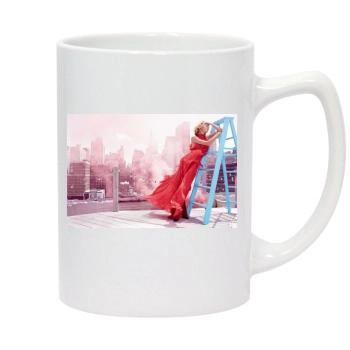 Rosie Huntington-Whiteley 14oz White Statesman Mug