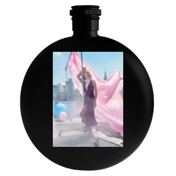 Rosie Huntington-Whiteley Round Flask