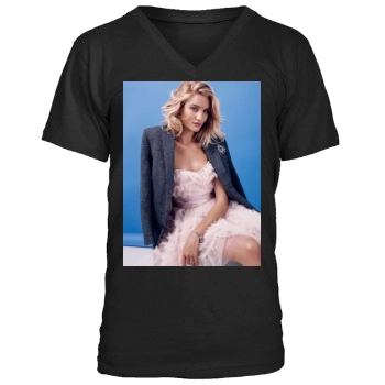 Rosie Huntington-Whiteley Men's V-Neck T-Shirt